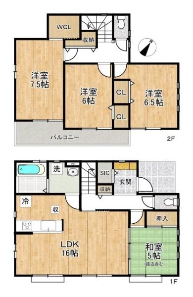 生駒市萩の台Ｄ号地／新築一戸建