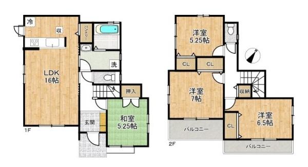 生駒市萩の台Ｇ号地／新築一戸建