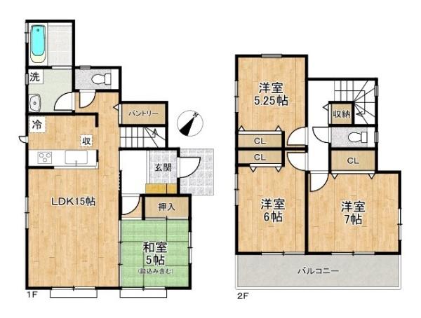 生駒市萩の台Ｊ号地／新築一戸建