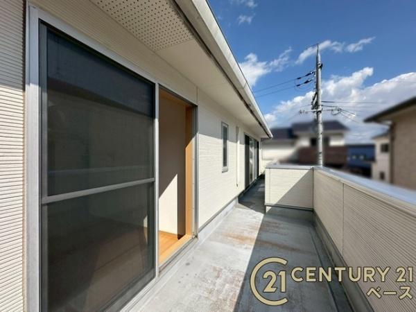 香芝市尼寺3丁目の中古一戸建て(バルコニー)