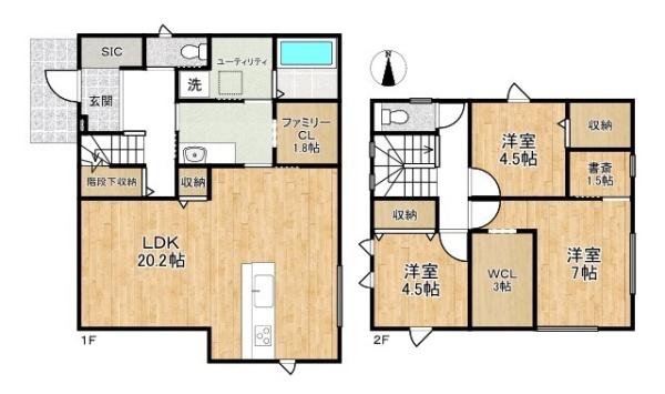 橿原市城殿町の中古一戸建