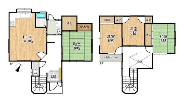 北葛城郡河合町泉台２丁目　一戸建