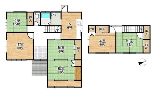 北葛城郡上牧町下牧６丁目　一戸建