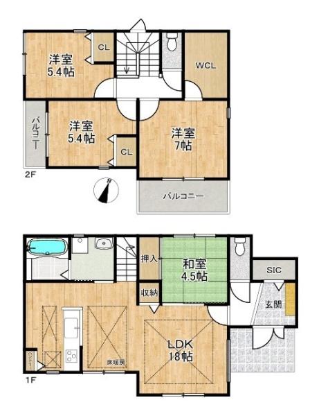 橿原市白橿町4丁目3号地/新築一戸建