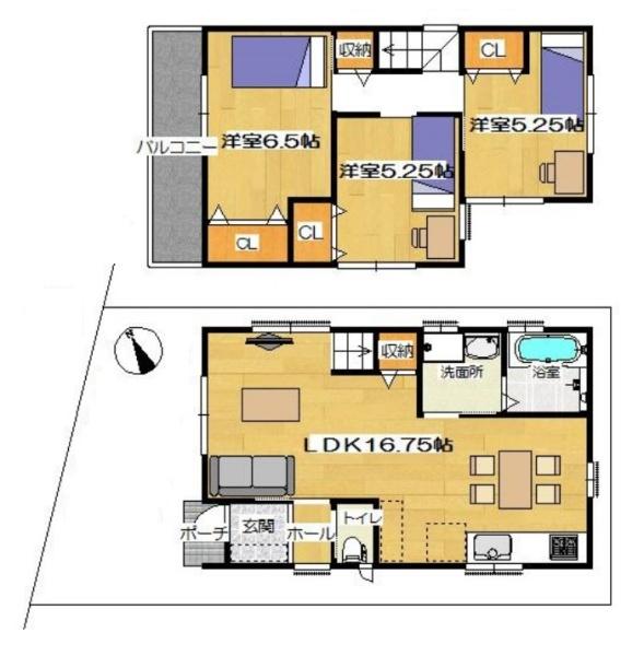 柏原市法善寺３丁目／新築一戸建