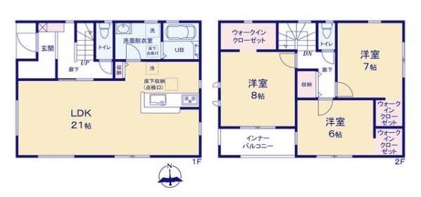 リーブルガーデン東岡町３号棟／新築一戸建