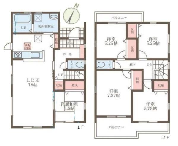 リーブルガーデン学園緑ケ丘２号棟／新築一戸建