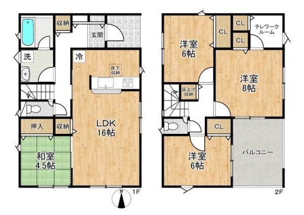 クレイドルガーデン下永１号棟／新築一戸建