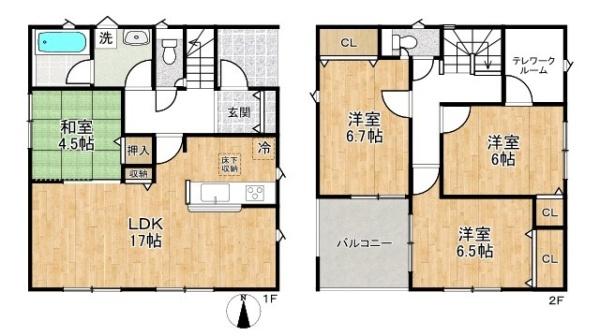 クレイドルガーデン下永２号棟／新築一戸建