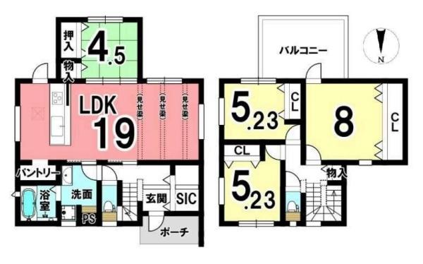 葛城市笛堂１号地／新築一戸建