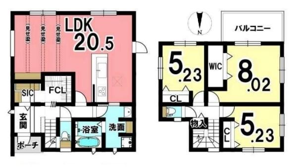 葛城市笛堂２号地／新築一戸建