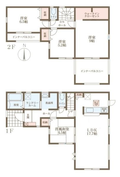 リーブルガーデン粟殿２号棟／新築一戸建