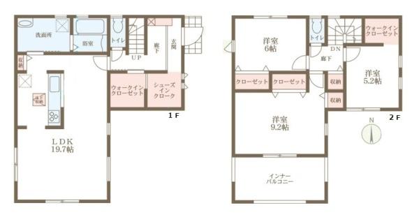 リーブルガーデン中三倉堂／新築一戸建