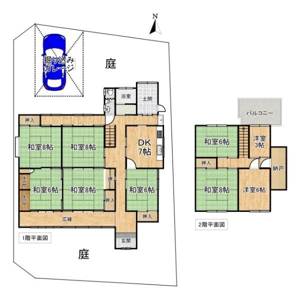 香芝市穴虫の中古一戸建て