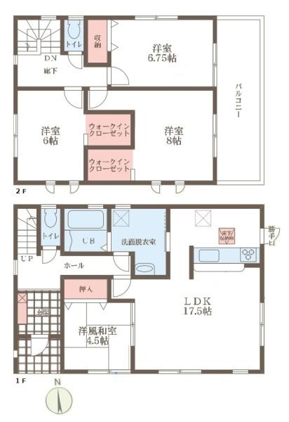 リーブルガーデン下三橋町２号棟／新築一戸建