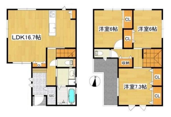 柏原市田辺２丁目／新築一戸建