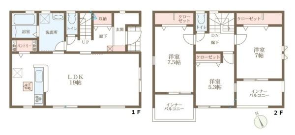 リーブルガーデン三輪／新築一戸建