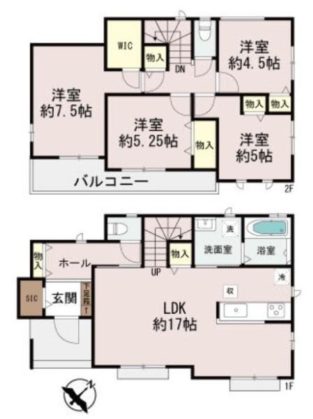 奈良市南京終町３丁目Ａ号棟／新築一戸建