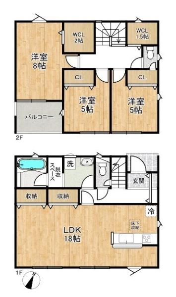 クレイドルガーデン高井田２号棟／新築一戸建