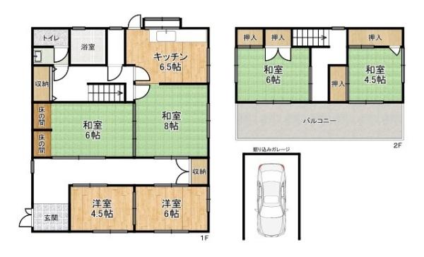 北葛城郡王寺町本町３丁目　一戸建
