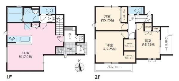 柏原市国分市場２丁目の新築一戸建