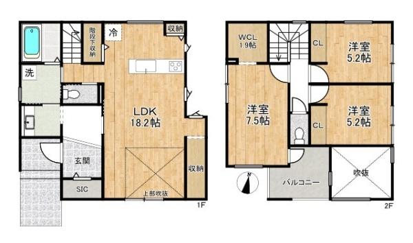 奈良市六条西１丁目Ｃ号地／新築一戸建