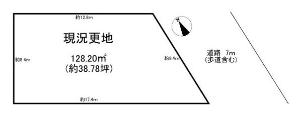 大和郡山市箕山町の売土地