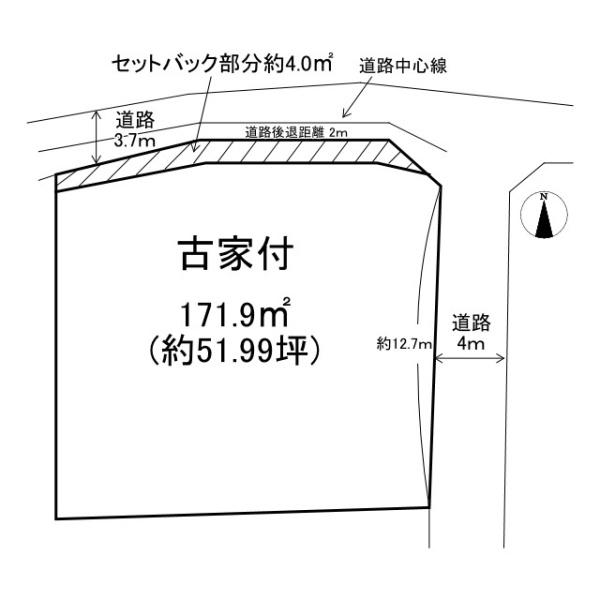 橿原市西池尻町の土地