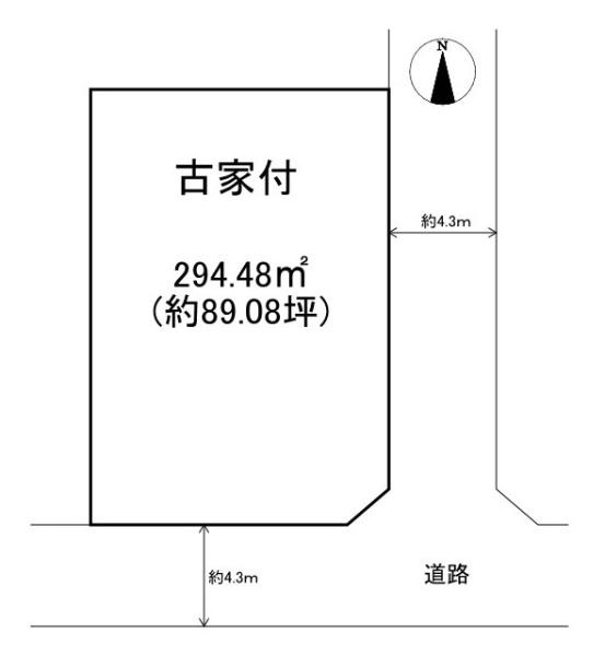 葛城市北花内の売土地