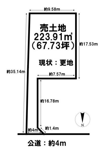 生駒郡斑鳩町法隆寺南１丁目の売土地