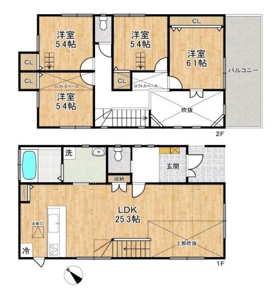 北葛城郡上牧町ゆりが丘１丁目の中古一戸建