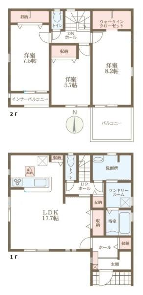 リーブルガーデン西之宮１号棟／新築一戸建