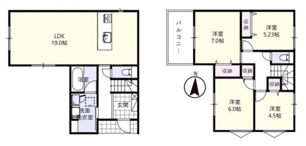 大和郡山市野垣内町／新築一戸建