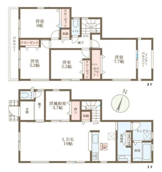 リーブルガーデン龍田１号棟／新築一戸建