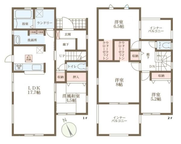 リーブルガーデン三輪１号棟／新築一戸建