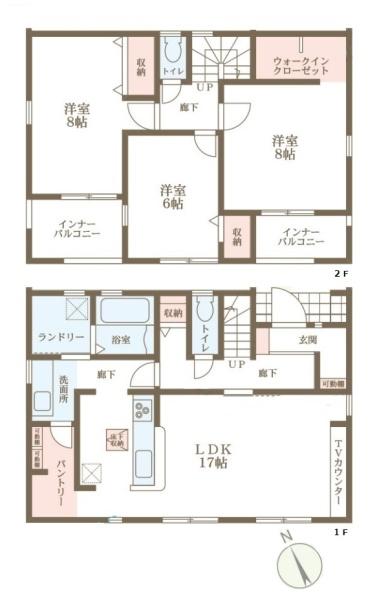 リーブルガーデン三輪２号棟／新築一戸建