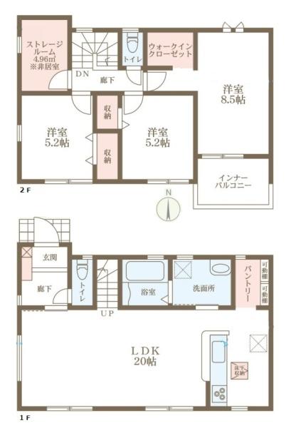 リーブルガーデン中筋出作２号棟／新築一戸建