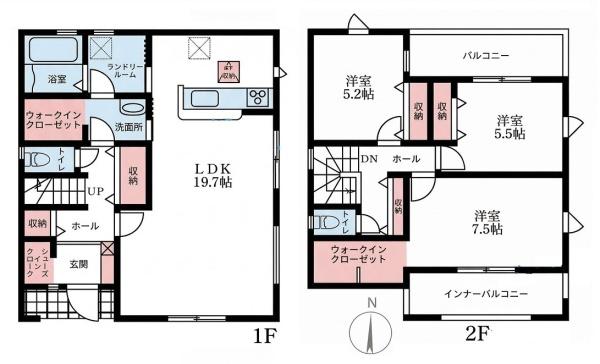 リーブルガーデン九条町２号棟／新築一戸建