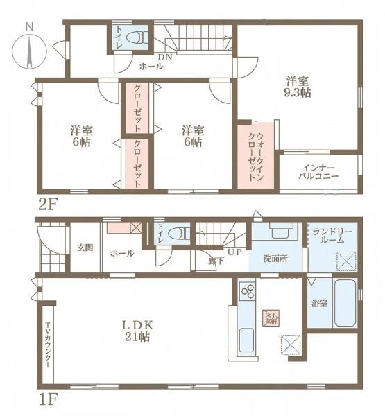 リーブルガーデン外山１号棟／新築一戸建
