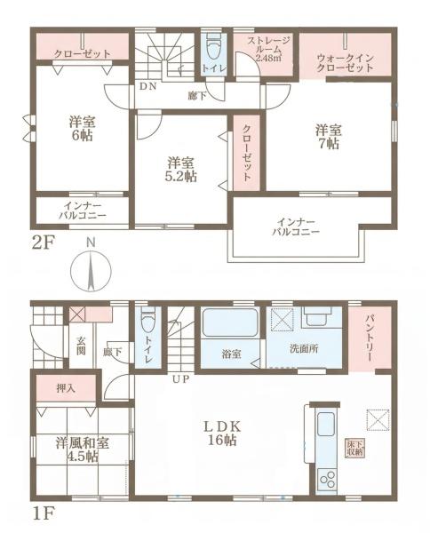 リーブルガーデン外山２号棟／新築一戸建