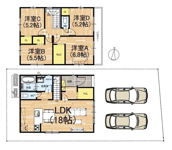 奈良市柏木町１号地／新築一戸建