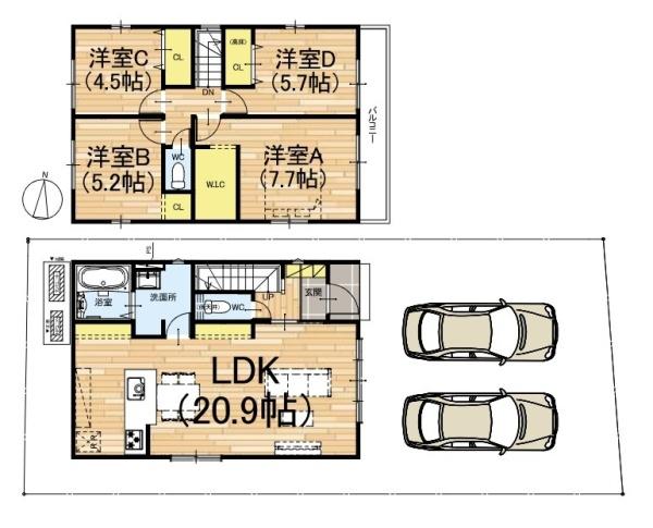 奈良市柏木町2号地/新築一戸建