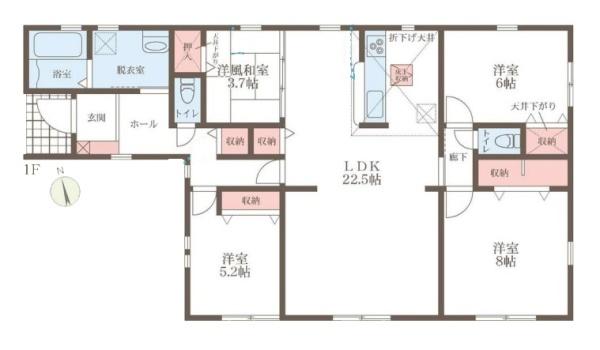 リーブルガーデン高４号棟／新築一戸建