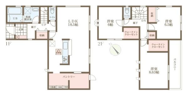リーブルガーデン中菜畑２号棟／新築一戸建