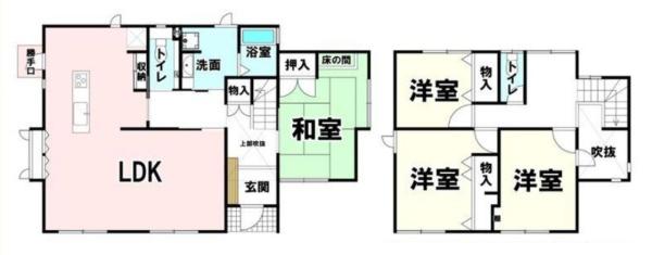 北葛城郡上牧町桜ケ丘３丁目　一戸建