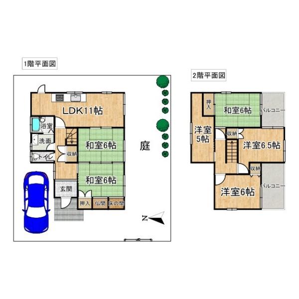 磯城郡田原本町大字八尾の中古一戸建