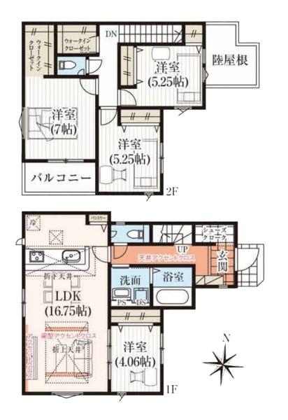 柏原市田辺１丁目の新築一戸建
