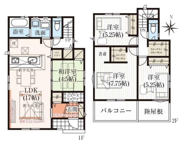 柏原市田辺１丁目の新築一戸建
