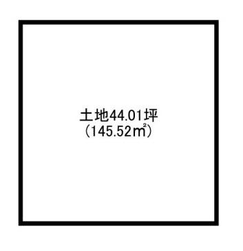 橿原市東坊城町　建築条件なし土地