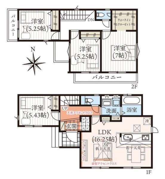 柏原市田辺１丁目の新築一戸建
